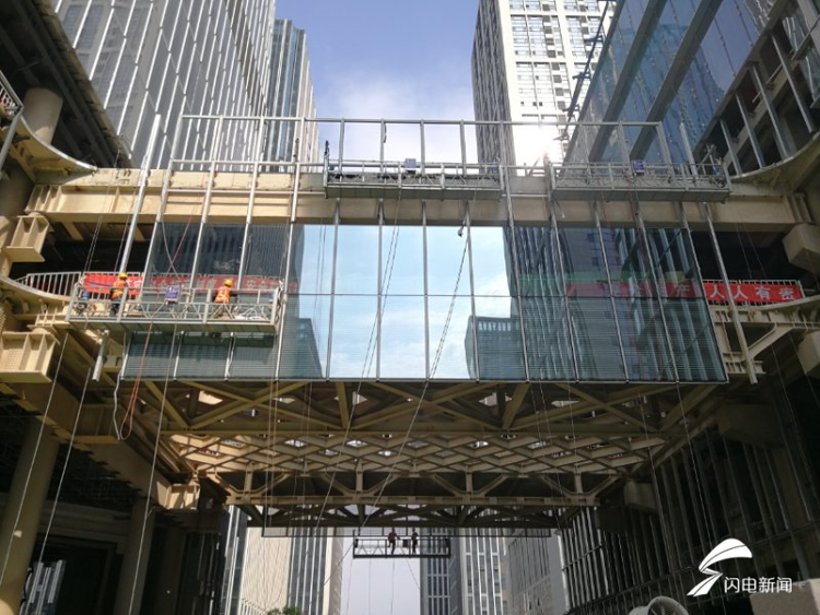 “济澳门十大娱乐网站是多少南第一高”云鼎大厦建设进展来了外围护结构已完成95